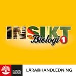 Insikt Biologi 1 Lärarhandledning Digital - 9789127430211 - Skickas inom 24 helgfria timmar Onlineprodukt / Onlineprodukt