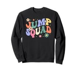 Jump Squad Trampoline Bounce Birthday Party Trampolining Sweatshirt