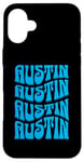 Coque pour iPhone 16 Plus Austin Texas Retro 60s 70s Style