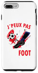 Coque pour iPhone 7 Plus/8 Plus J´Peux Pas J´Ai Foot Football Enfant Garcon T-Shirt