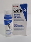 CeraVe Hydrating Hyaluronic Acid Serum Moisturiser 30 ml BNIB