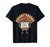 Save Me Eat Veg Vegetarian Christmas Thanksgiving Vegan T-Shirt