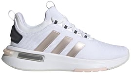 adidas Femme Racer TR23 Shoes, Cloud White/Sandy Pink met/Carbon, 44 EU