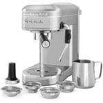 Kitchenaid - Machine à café à levier Artisan, inox 5KES6503ESX