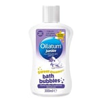 Oilatum Junior Sweet Dreamz Bath Bubbles, For Dry, Sensitive & Eczema-Prone Skin, Soothes Hydrates and Protects Skin, For Everyday use on Babies and Children, Dermatologist Recommended, 1 x 300ml