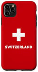 iPhone 11 Pro Max Switzerland Flag Suisse Swiss Schweiz White Red Case