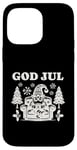 Coque pour iPhone 14 Pro Max God Jul Swedish Scandinavian Gnome Merry Christmas