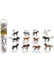 Collecta Box of Mini Horses in tube toy