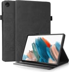 Samsung Galaxy Tab A8-10.5"" 2021 Coque Tablette, Pu Coque Tablet Adapté Au Samsung Galaxy Tab A8-10.5"" 2021, Fournir Des Côtés Et Une Protection De 4 Coins, Noir