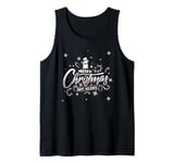 Merry Christmas - Happy Holiday - Happy New Year - Xmas Tree Tank Top