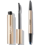 ICONIC London Enrich and Elevate Mascara and Kajal Eyeliner Bundle (Various Shades) - Electric Blue