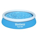 Bestway Kit Piscine Gonflable Ronde Fast Set - 183 cm x 183 cm x 51 cm - Bleu