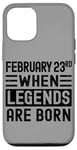 iPhone 14 February 23 Bday February 23rd Birthday Gift Case