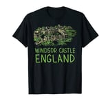 Windsor Castle England T-shirt Tee Shirt Tshirt T Shirt T-Shirt