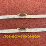 10 PCS For 5 TV Kit 2 barres LED Nipseyteko 38, Samsung TV 43 pouces V9Q6-430SM0-R0 BN96-48377AL