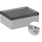 TRU COMPONENTS TC-9065492 Boîtier universel 200 x 150 x 75 Polycarbonate gris clair (RAL 7035) 1 pc(s)