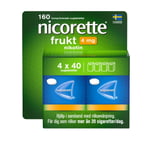 Nicorette Frukt, komprimerad sugtablett 4 mg 160 st