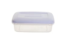 Plastic Food Containers with Lids Microwave Freezer Storage Boxes Takeaway 0.8L