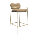 Fogia Bollo barstol high 75 cm Vidar 4 0323 beige-beige