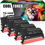 4x Toner Compatible for Brother TN3480 TN3430 HL-L5000D HL-L5100DN MFC-L5800DW