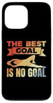 Coque pour iPhone 13 Pro Max Gardien de but vintage Soccer