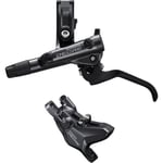 Shimano BR-M6100/BL-M6100 Deore bled brake lever/post mount 2 pot calliper, fron