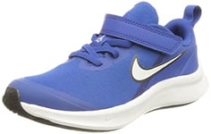 NIKE Star Runner 3 Sneaker, Game Royal/White-Midnight Navy, 11.5 UK Child