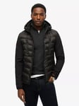 Superdry Storm Softshell Hooded Jacket, Black