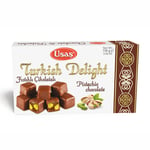 Chocklad täckt Turkish delight med pistagenötter 158g