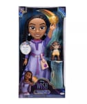 Disney 100 Wish 14inc Singing Asha with Valentino & Star Large Doll New with Box