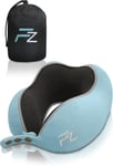 FLOWZOOM COMFY Kids Travel Pillow - Kids Neck Pillows for Travel - Memory Foam -