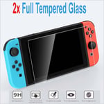 Nintendo Switch Screen Protector Premium 9H Gorilla Glass Pack of 2 UK