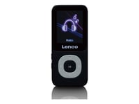 Lenco Xemio-659Gy, Mp3-Spelare, 4 Gb, Lcd, 60 G, Svart, Grå, Hörlurar