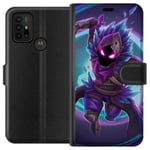 Motorola Moto G30 Plånboksfodral Fortnite Raven