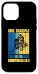 Coque pour iPhone 12 mini Motoneiges Cool Grandpas Ride pour homme