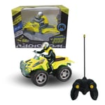 ODS - Radiocom Desert Quad, Moto Radiocommandée Jouet, 7 Fonctions, Échelle 1:8, 27 x 21 x 15 cm, Âge +6 Ans