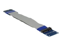 Delock Extension Mini Pci Express / Msata-Kontakt > Sporstigningskort Med Fleksibel Kabel 13 Cm (65837)