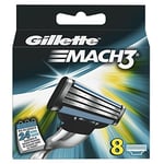 Lames De Rasoir Gillette Mach3, 8 Pièces