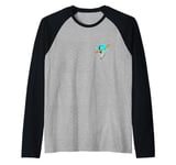 Turquoise Reach For The Stars Turquoise Graphic Raglan Baseball Tee