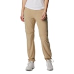 Columbia Saturday Trail™ II Eu Convertible Pant - Pantalon randonnée femme British Tan US 16 - Regular