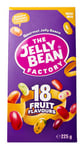 Jelly Bean Factory Gourmet Wedge Box | 18 Fruit Mix | Gluten and Gelatine free | Sharing sweets (1 x 225g)