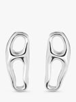 UNOde50 Joyful Collection Elongated Double Link Drop Earrings