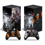 Kit De Autocollants Skin Decal Pour Console De Jeu Xbox Series X Call Duty Cold War, T1tn-Seriesx-4048