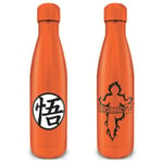 Dragon Ball Z - METAL BOTTLE DBZ GOKU KANJI - New Indies Merchandise - S300z