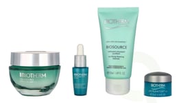 Biotherm Aquasource Routine Hyalu Plump Gel Set 112 ml Hyalu Plump Gel 50ml/Plankton Elixir 7ml/Cleansing Foam 50ml/Eye Cream 5ml