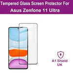 For ASUS ZENFONE 11 ULTRA 3D CURVED SCREEN PROTECTOR FULL COVER TEMPERED GLASS