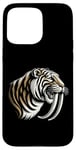 Coque pour iPhone 15 Pro Max Sabertooth Puissant Rugissement Épique