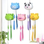 Animal shape Cartoon Animal Head Toothbrush Holder Toothbrush Stand  Home