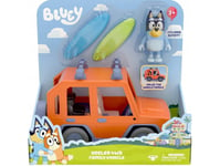 Figur Tm Toys Bluey Blue - Familiebil + Hundefigur Blu13018