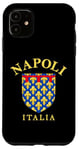 Coque pour iPhone 11 Drapeau de l'Empire romain de Naples - Souvenir de l'Italie - Drapeau Napoli